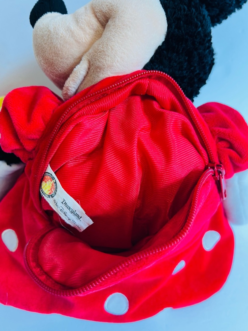 Disney Parks Minnie Mouse Plush Hugging Backpack Buddy - Picture 5 of 8